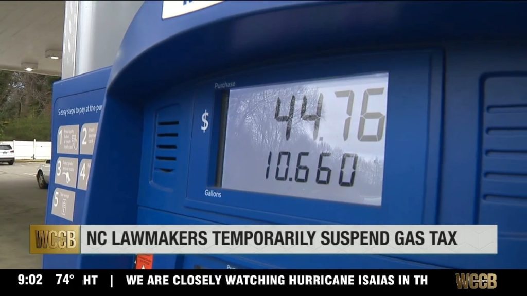 NC lawmakers pass gas tax suspension but it could be a while before drivers see relief