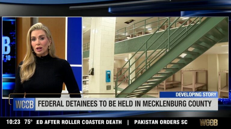 Federal inmates return to the Mecklenburg Co. jail after three year pause
